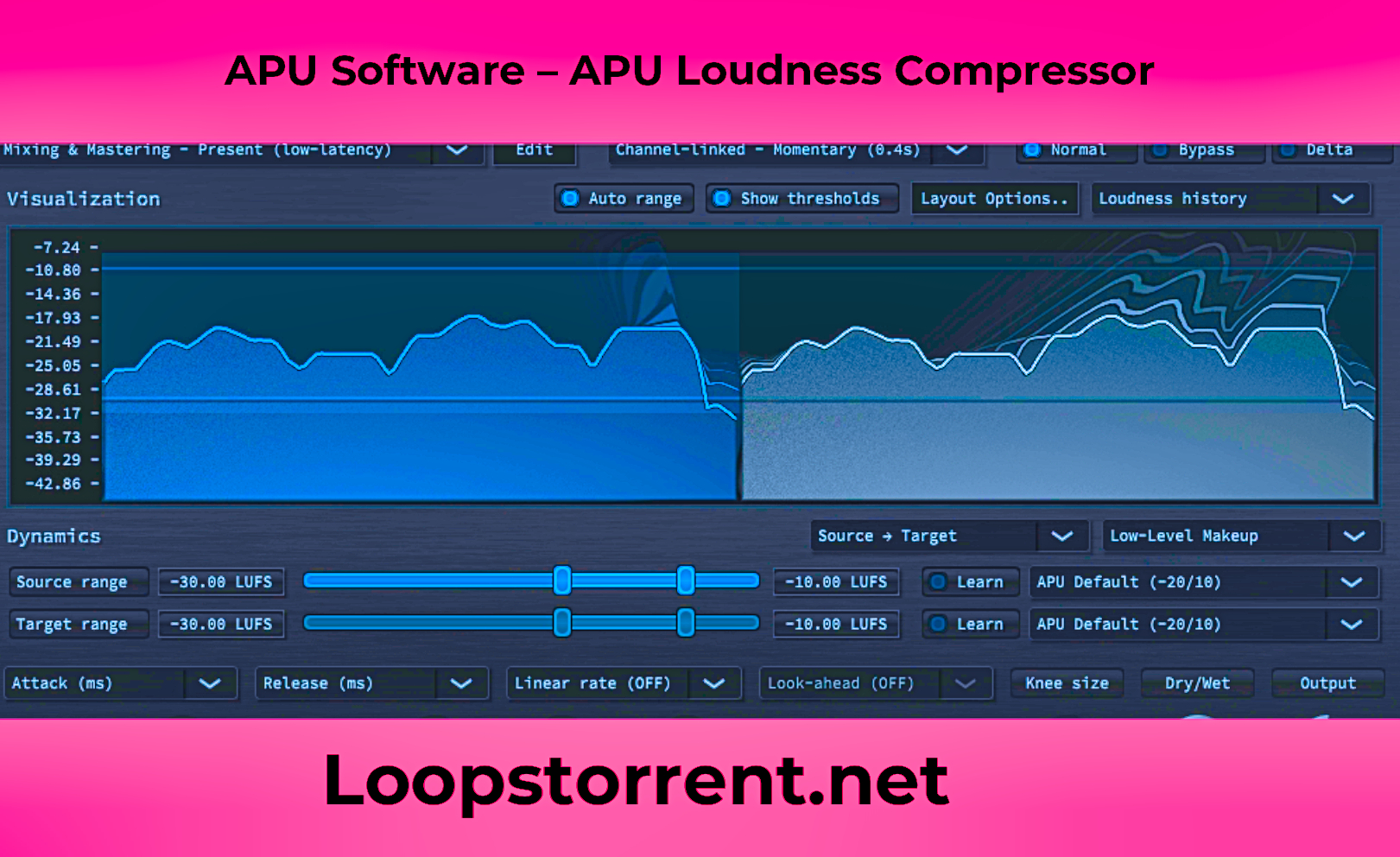 APU Software – APU Loudness Compressor (WIN/MAC)